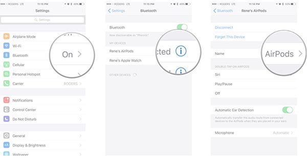 Hướng dẫn cách đổi tên Airpods