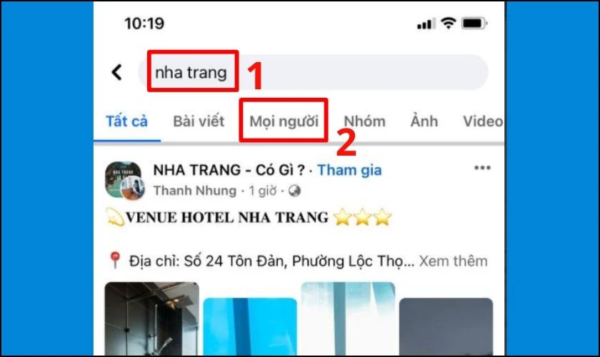 Cách tìm bạn trên facebook qua địa chỉ