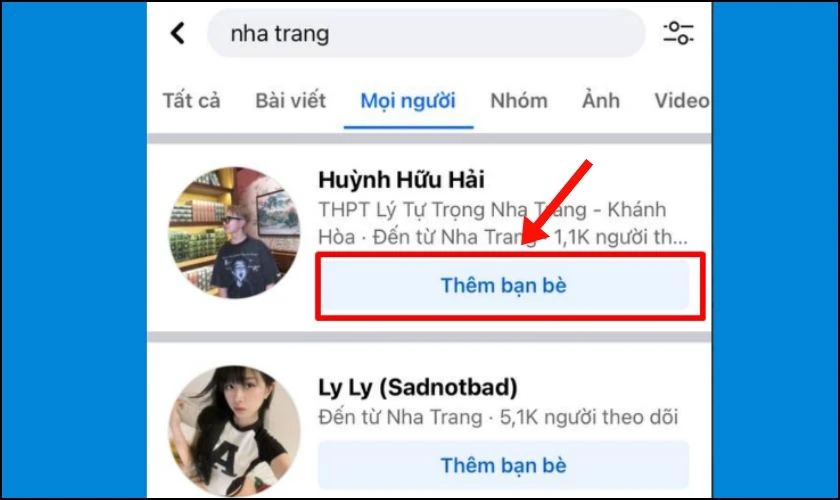 Cách tìm bạn trên facebook qua địa chỉ