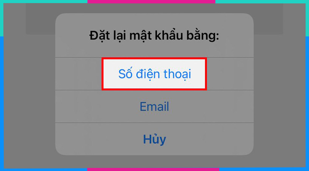 Cách lấy lại nick Tiktok bằng Số điện thoại B5