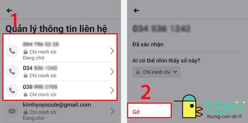 Cách đổi số điện thoại trên facebook