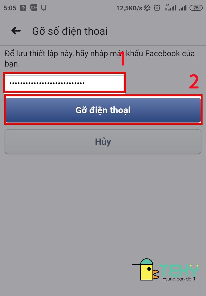 Cách đổi số điện thoại trên facebook