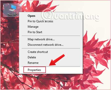 Kéo xuống, tìm và bấm vào Change Settings