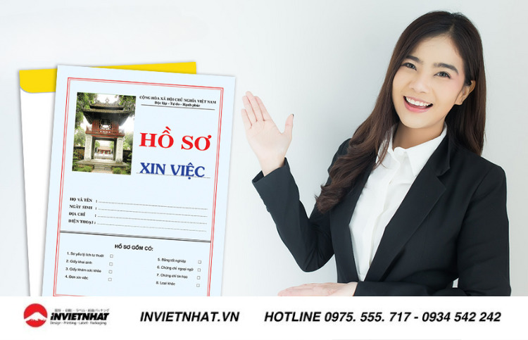 Các mẫu bìa hồ sơ xin việc đẹp 7