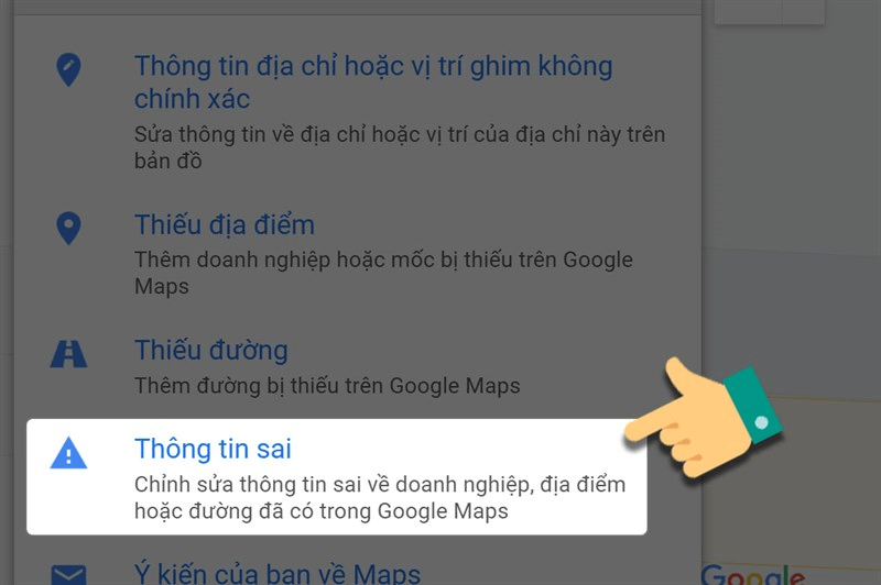 Cách sửa địa chỉ đã tạo trước đó trên Google Maps bước 3