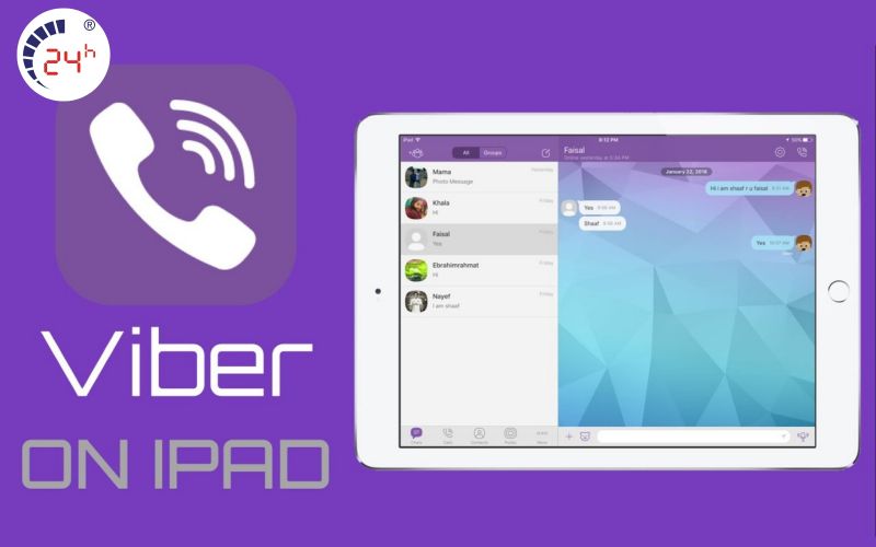 Cach goi dien thoai tren iPad với Viber