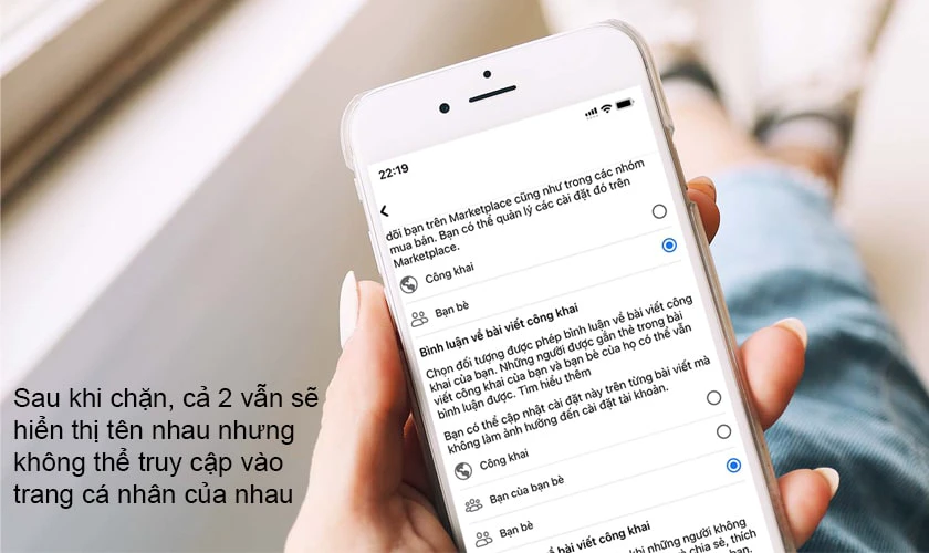 Chặn bạn bè trên Facebook là gì?