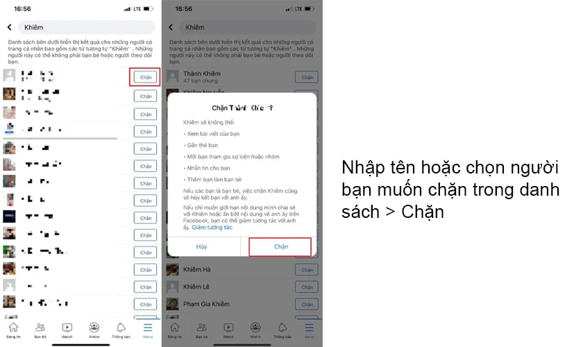 Cách chặn bạn bè trên Facebook hiệu quả