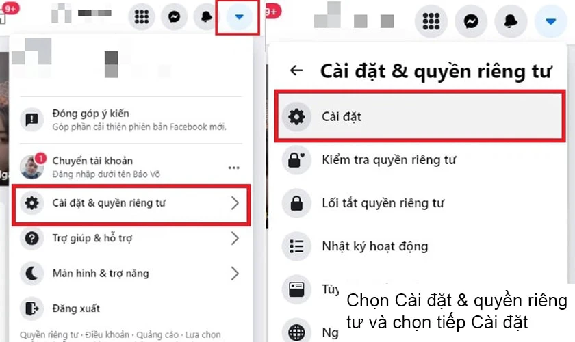 bằng Trang web trên máy tính