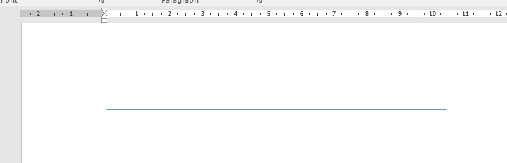 Hướng dẫn cách kẻ đường thẳng trong word đơn giản