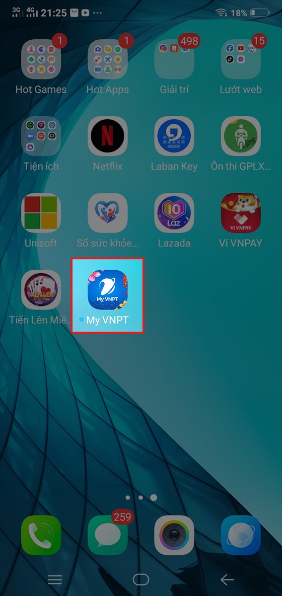 Cài đặt app My VNPT