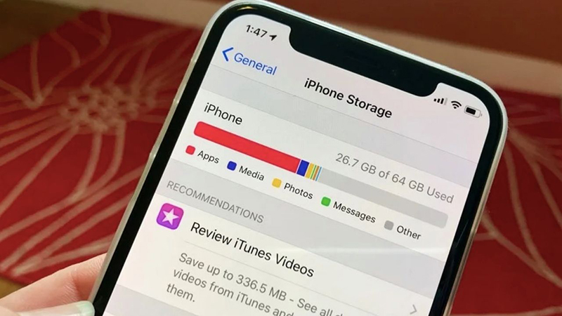 Giải phóng dung lượng iPhone để có nhiều chỗ trống hơn