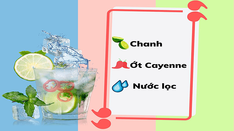 Công thức mix giữa dưa hấu và bạc hà