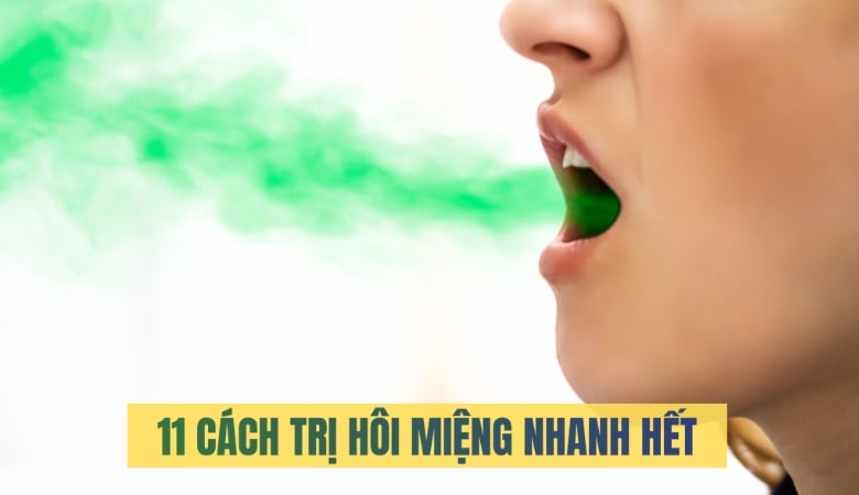 Cách trị hôi miệng tại nhà