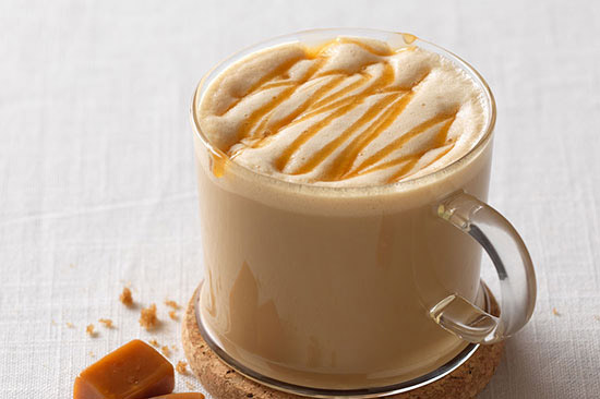 công thức làm cà phê Caramel Macchiato