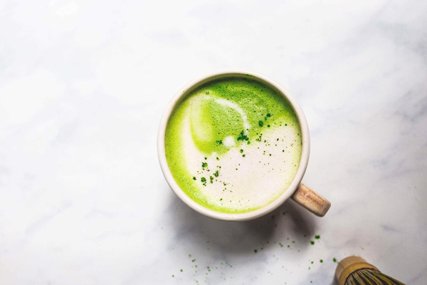 matcha latte nóng