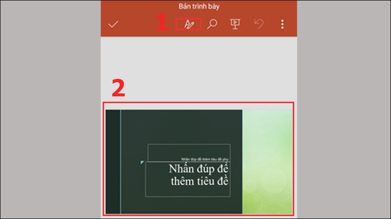 Cách làm Powerpoint trên điện thoại bước 3