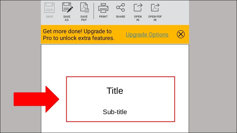 Cách làm Powerpoint trên điện thoại bằng SmartOffice bước 3