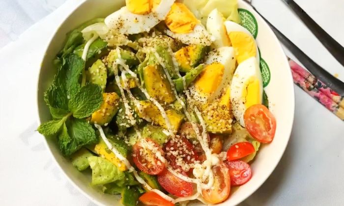 Món salad bơ sốt mayonnaise