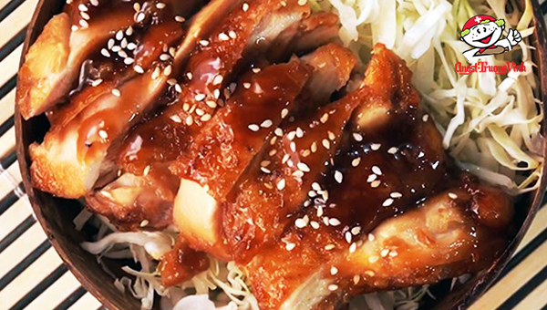 Ức gà sốt Teriyaki thơm ngon