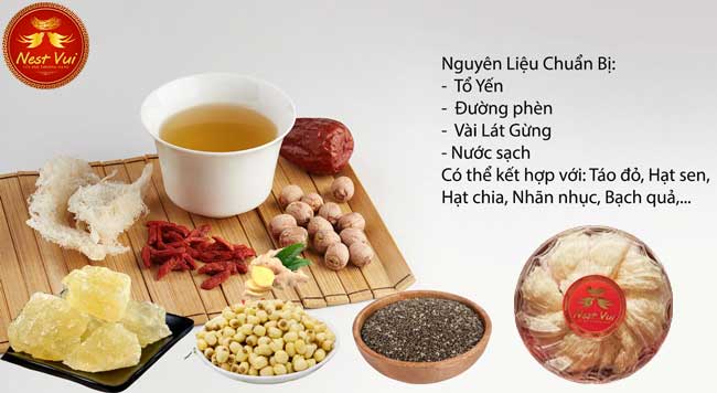 Cách chưng yến sào đúng cách