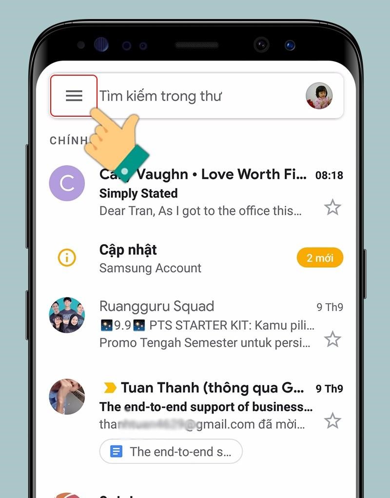 Lấy danh bạ từ Gmail