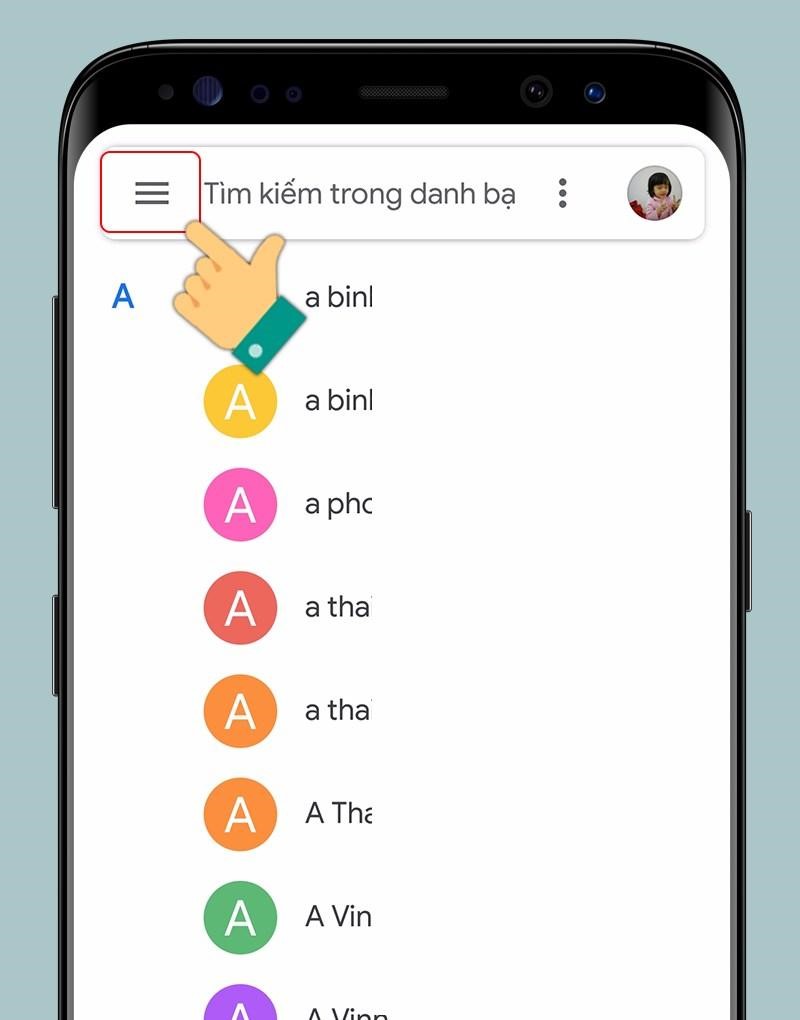 Lấy danh bạ từ Gmail