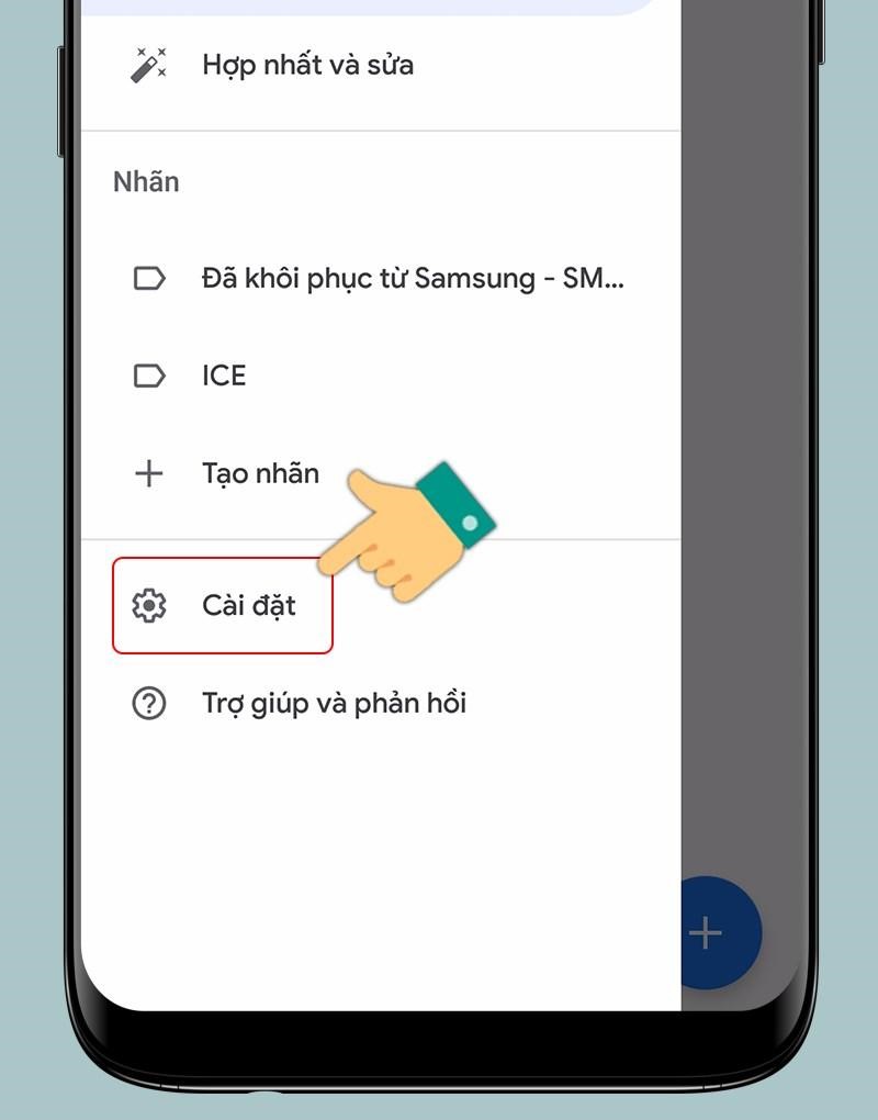 Lấy danh bạ từ Gmail