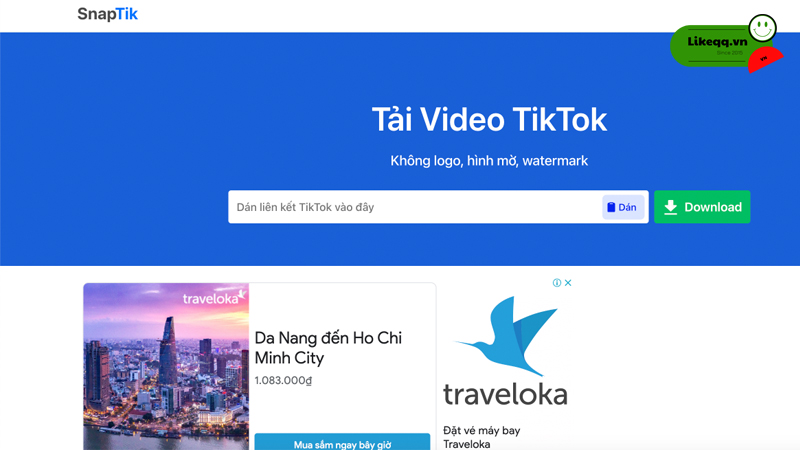 Lấy link TikTok không logo