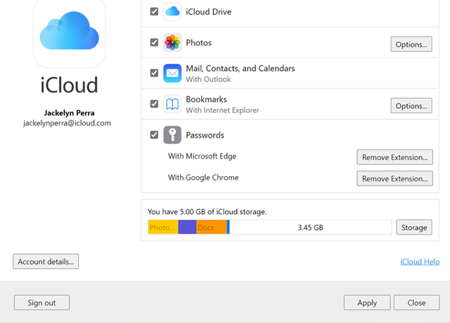 Dịch vụ lưu trữ đám mây icloud