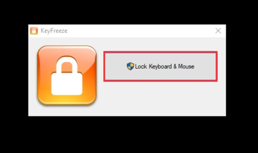 Vô hiệu hóa bàn phím bằng Phần mềm Keyfreeze