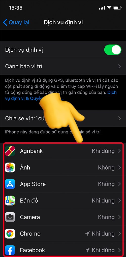 Cách bật định vị iPhone - Ảnh 4