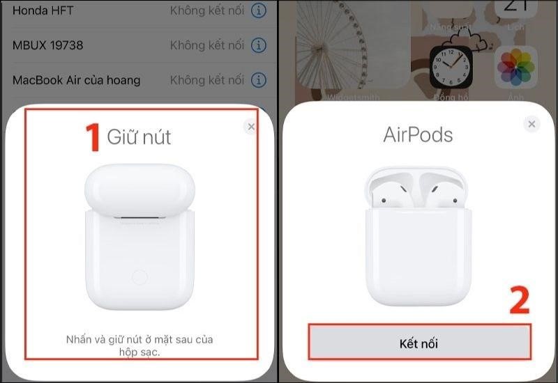 Cách reset Airpod