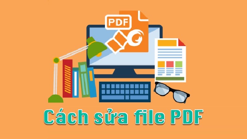 cách sửa file PDF