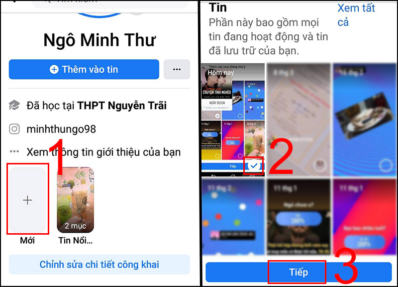 Tạo thư mục nổi bật cho tin vừa đăng