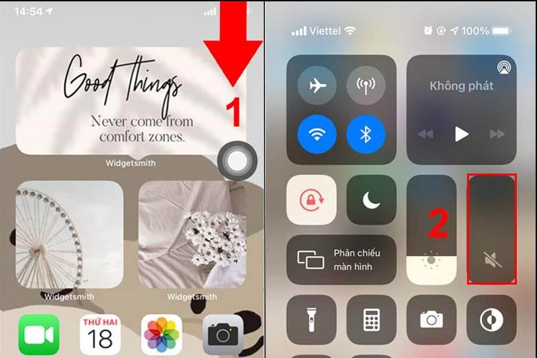 Cách tắt tiếng chụp ảnh Iphone