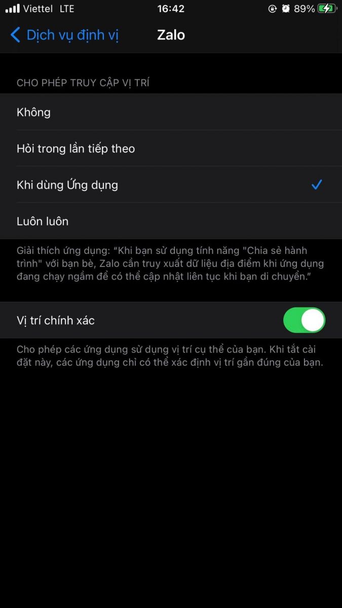 cách tắt định vị iPhone