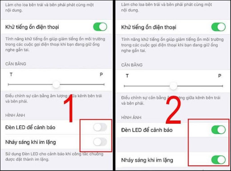 Bật đèn flash khi có thông báo cuộc gọi, tin nhắn trên iPhone