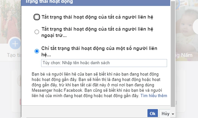 Tại sao tắt trạng thái treo nick để ẩn online trên facebook mà nick vẫn sáng?