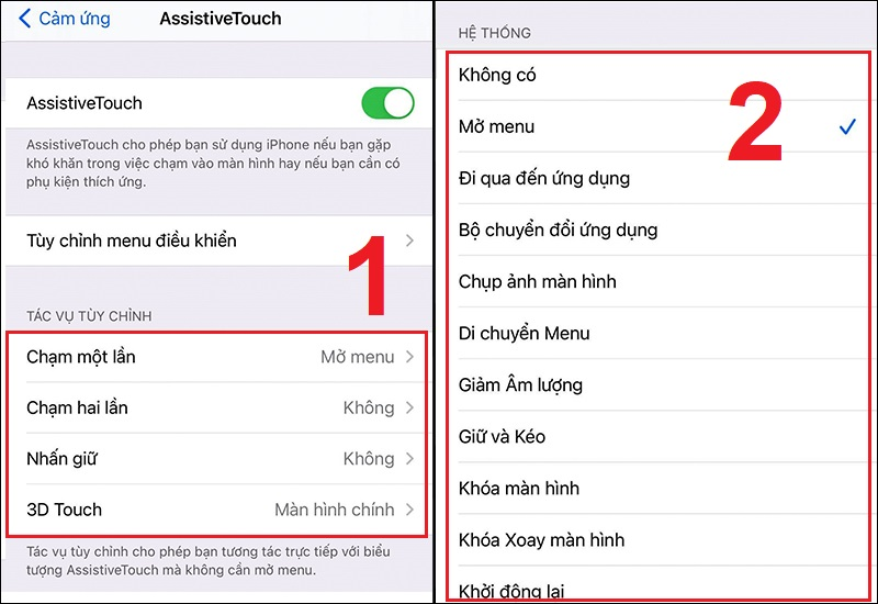 Cách bật nút home ảo trên iPhone 11