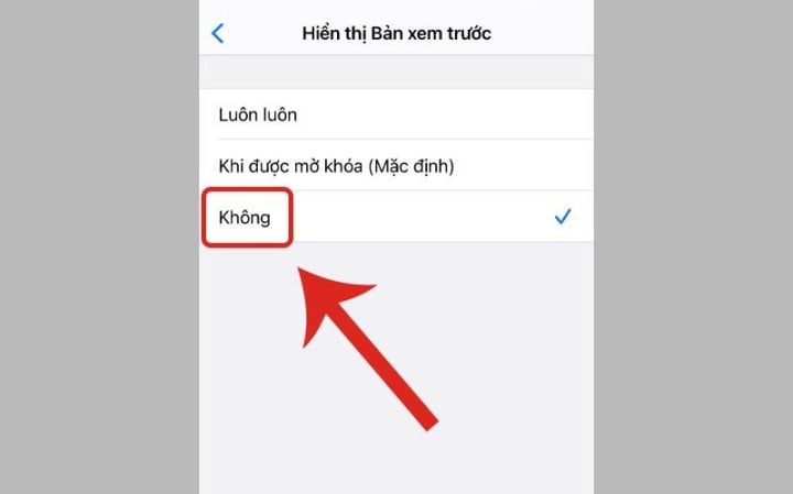 Hướng dẫn ẩn thông báo trên màn hình khoá Iphone đơn giản và nhanh chóng - 3