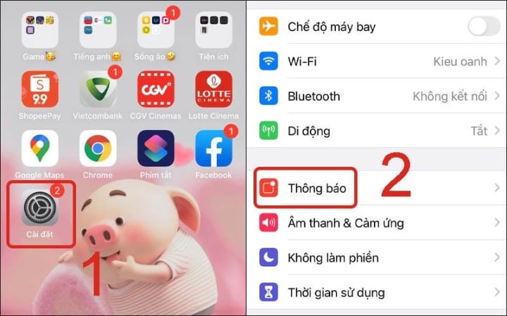 Hướng dẫn ẩn thông báo trên màn hình khoá Iphone đơn giản và nhanh chóng - 1