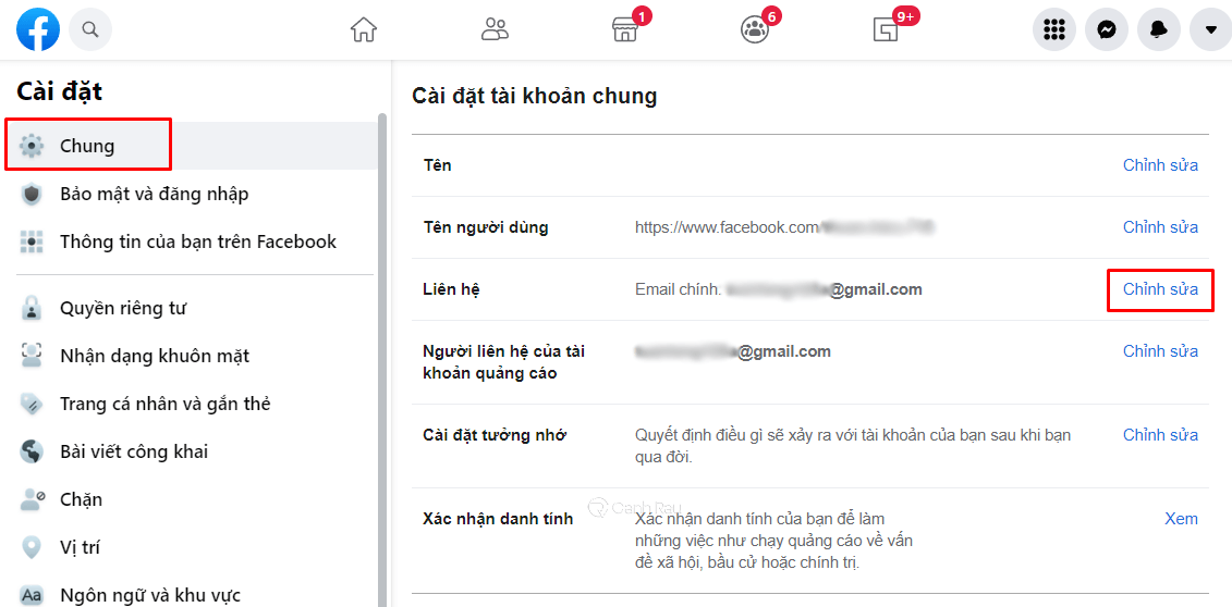 cach doi email facebook buoc 3