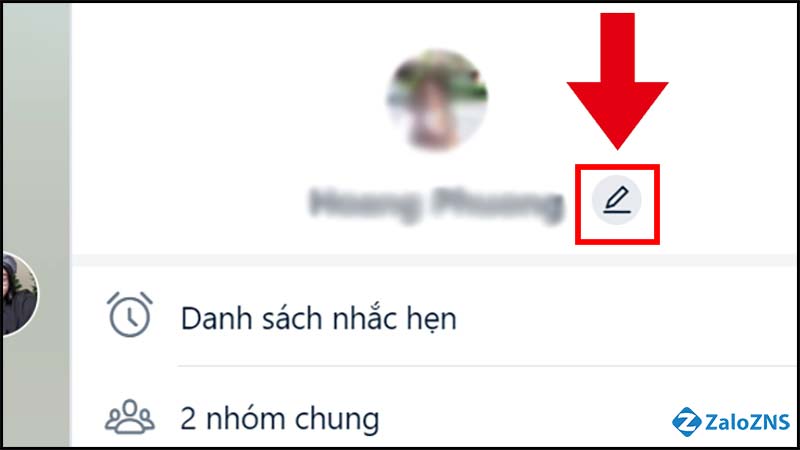 Chọn biểu tượng cây bút