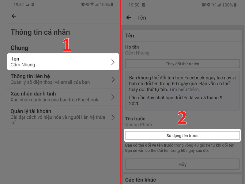 cách đổi tên facebook trên mọi thiết bị