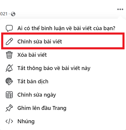 Hướng dẫn cách thêm ảnh bài viết đã đăng trên Fanpage Facebook