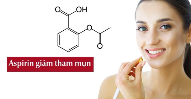 Cách hết thâm mụn trong 1 tuần với Aspirin