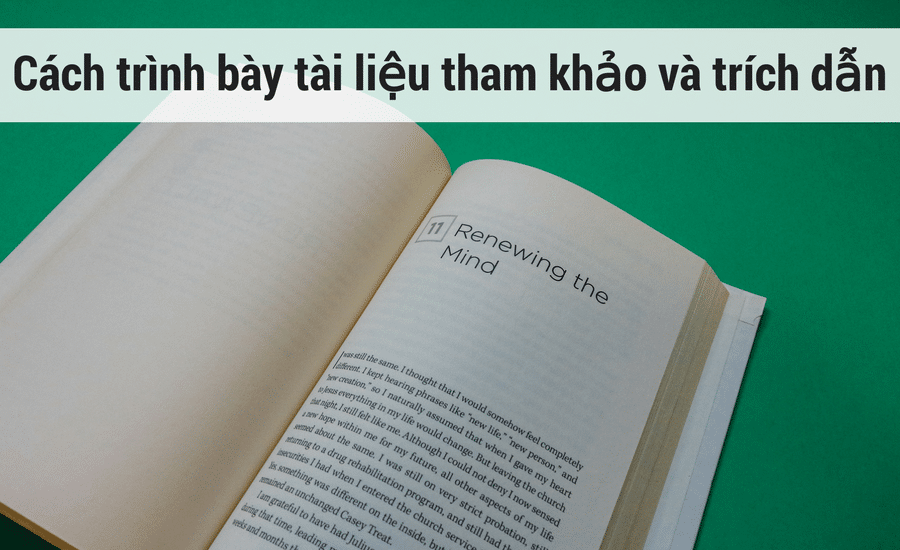 hướng dẫn trích dẫn tài liệu tham khảo