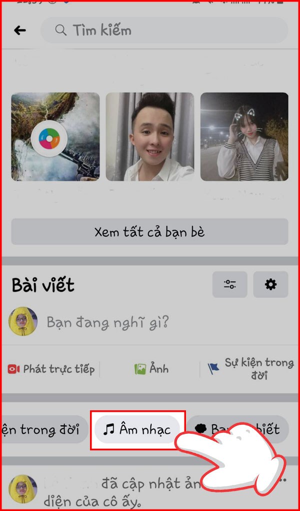 Cách thêm bài hát vào tiểu sử Facebook B2