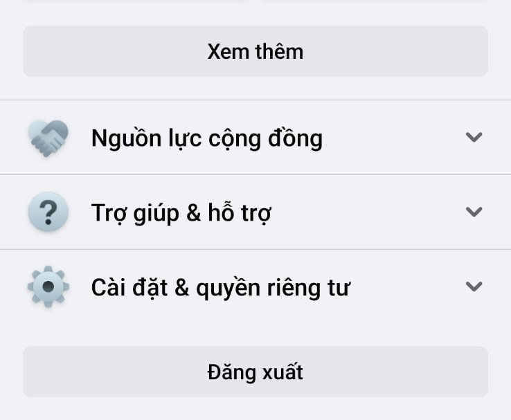 Nhấn vào “Cài đặt”